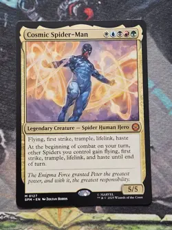 NM - Cosmic Spider-Man M Marvel's Spider-Man 127 MtG - Image 1