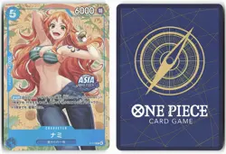 Nami P-112 Tin Vol 2 Asia Exclusive Promo One Piece Card LP - Image 1