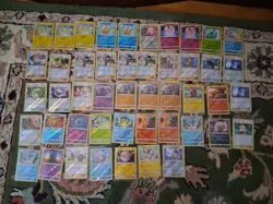 Pokemon 47 Reverse Holo Cards 5 lost Thunder 13 Shining Legends 29 Hidden Fates - Image 1