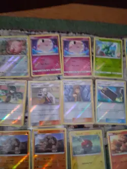 Pokemon 47 Reverse Holo Cards 5 lost Thunder 13 Shining Legends 29 Hidden Fates - Image 5