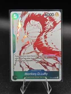 3rd Anniversary Treasure Event OP07-033 Monkey.D. Luffy One Piece Card TCG NM - Image 1