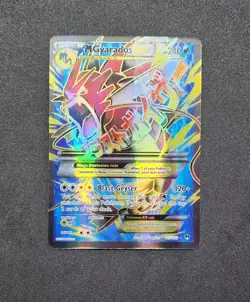 RARE TEXTURE MISPRINT M Gyarados EX Full Art Ultra Rare Card XY Breakpoint NM - Image 1
