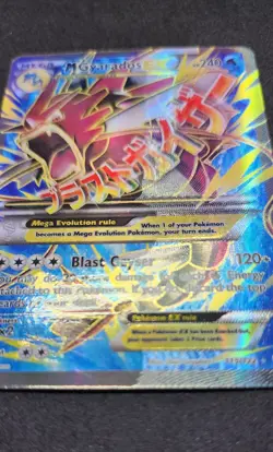 RARE TEXTURE MISPRINT M Gyarados EX Full Art Ultra Rare Card XY Breakpoint NM - Image 4