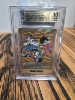 2025 Energy Marker Gold #E-70 Fusion World BGS 10 Dragon Ball Card 🔥 - Image 1