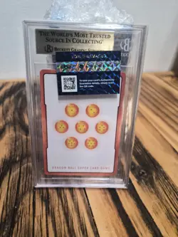 2025 Energy Marker Gold #E-70 Fusion World BGS 10 Dragon Ball Card 🔥 - Image 2