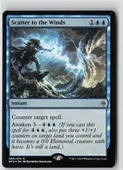 Scatter to the Winds (85) - Foil - Prerelease Cards (PRE) - NM - Image 1