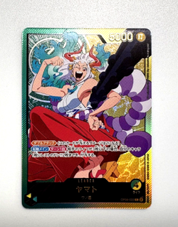 One Piece Card Yamato Gold Text EB02 OP06-022L Leader Parallel 25th Collection - Image 3