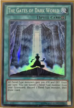 YuGiOh The Gates of Dark World Super Rare AP01-EN013 - Image 1