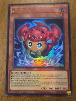 Yugioh! Griffoh CORI-EN004 Ultra Rare 1st Ed NM - Image 1