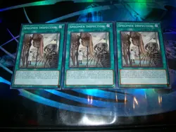 3x Specimen Inspection 1st Edition Common BLC1-EN136 Yu-Gi-Oh! - Image 1