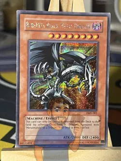 Red-Eyes Black Metal Dragon FMR-001 Prismatic Secret Rare Lightly Played Yugioh - Image 1