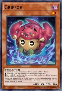 CORI-EN004 Griffoh Starlight Rare 1st Ed YuGiOh - Image 1