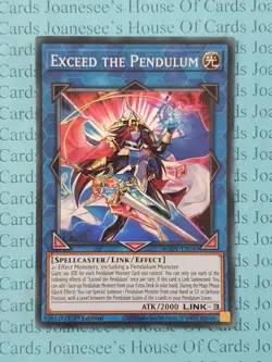 Exceed the Pendulum AGOV-EN045 Super Rare Yu-Gi-Oh Card 1st Edition New - Image 1
