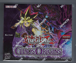 Yu-Gi-Oh Chaos Origins Booster Box 24 Packs Konami English Sealed - Image 1