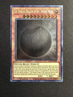 The Winged Dragon of Ra - Sphere Mode (Ghost Rare 1st edition) GFP2-EN180 - Image 3