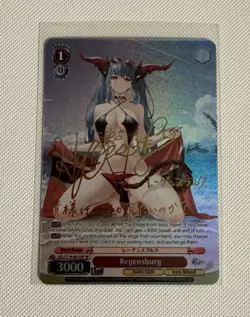 Weiss Schwarz Azur Lane Vol.2 Regensburg SP Foil Signed #AZL/S119-072SP - Image 1