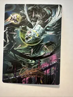 Quantum Riddler 39/54 Art Series Gold Stamp Signature MTG Edge Of Eternities EOE - Image 1