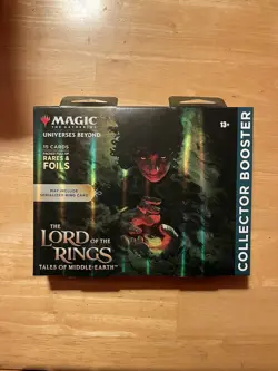 Magic The Gathering The Lord Of The Rings Collector Booster OMEGA Box NIB - Image 1