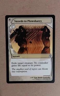 Swords to Plowshares (Future Sight) MTG: Mystery Booster 2, Regular NM - Image 1