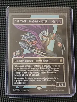 TMNT X Magic The Gathering: Shredder, Shadow Master (Borderless)(Surge Foil) - Image 1