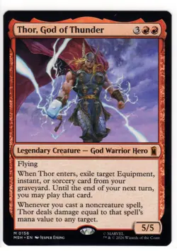 Thor, God of Thunder M Marvel Super Heroes 156 NM - Image 1