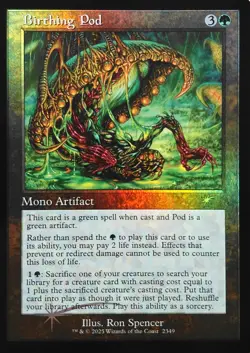 MTG - Birthing Pod - Retro Foil - Secret Lair - Magic the Gathering - Image 1