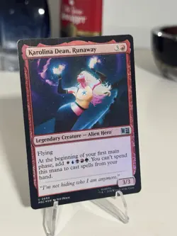 MTG Karolina Dean, Runaway 0694 Foil Marvel Super Heroes Commander - Image 2