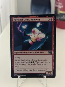 MTG Karolina Dean, Runaway 0694 Foil Marvel Super Heroes Commander - Image 3