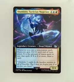 MTG: Shantotto, Tactician Magician (Extended Art) Final Fantasy Reg NM - Image 1