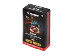 MAGIC THE GATHERING MARVEL SUPER HEROES COMMANDER 4-DECK CASE - Image 5