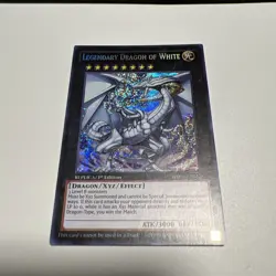 Yugioh! Legendary Dragon of White - World Superstars (WSUP) near Mint - Image 2