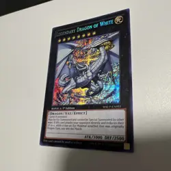 Yugioh! Legendary Dragon of White - World Superstars (WSUP) near Mint - Image 4