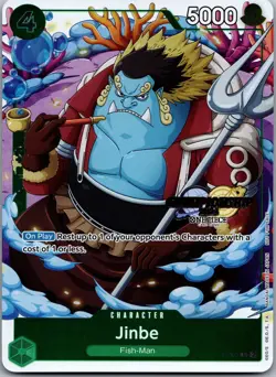 Jinbe (CS 2024 Event Pack) P-063 One Piece Promotion Cards Foil NM A8 - Image 1