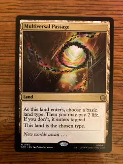Multiversal Passage - Marvel's Spider-Man - NM - Magic The Gathering MTG - Image 1