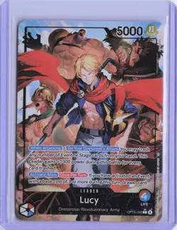 Lucy (Alternate Art) OP15-002 Adventure on Kami's Island One Piece Foil NM - Image 1