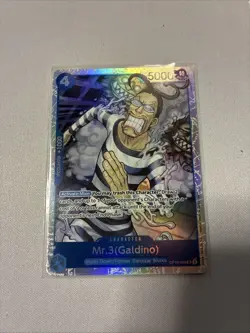 Mr.3(Galdino) (OP16-056) SR | One Piece: The Time of Battle | NM Foil - Image 1