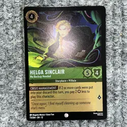 Disney Lorcana Wilds Unknown Helga Sinclair 73/204 Common Foil - Image 2