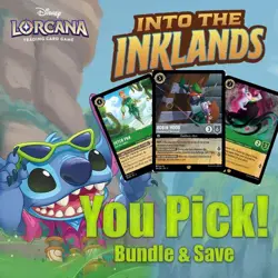 Disney Lorcana Into the Inklands YOU Pick! FOIL & NON Bundle & Save (2 Card Min) - Image 1