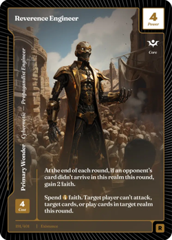 Wonders Of The First: Existence - Reverence Engineer 191/401 RARE🔥🔥🔥 - Image 1
