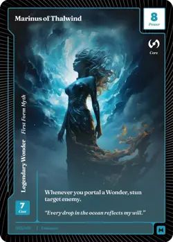 Marinus of Thalwind #33 Classic Paper Mythic Existence Wonders of the First - Image 1