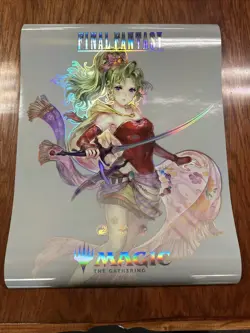 Magic Mtg Final Fantasy Poster Terra Foil Promo Store Exclusive 61x46cm - Image 1