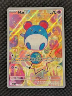 Pokemon TCG Marill 232/217 Illustration Rare Ascended Heroes NM - Image 1