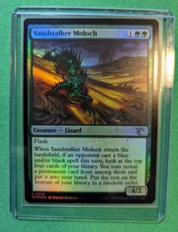 MTG - Sandstalker Moloch FOIL - March of the Machine - Pack Fresh!! - Image 2