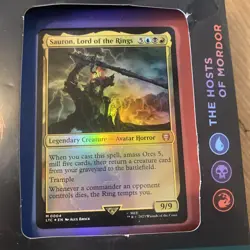 The Hosts of Mordor Deck ~ Commander: The Lord of the Rings ~ Magic MTG Sealed - Image 2