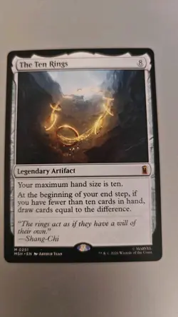 The Ten Rings Marvel Super Heroes Regular MTG. NM - Image 1