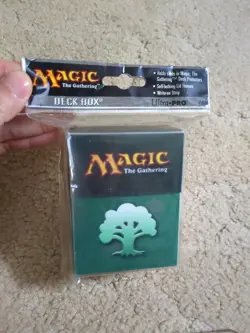 VTG Magic The Gathering Ultra Pro Deck Box Venser Tombstalker Green Mana 2007 - Image 2