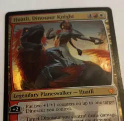 Huatli, Dinosaur Knight #285 (Foil) Ixalan XLN Magic: The Gathering Card - Image 3