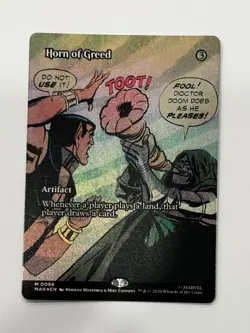 Horn of Greed (Borderless) Marvel Universe Eternal-Legal Foil - Image 1