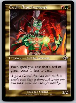 Goblin Anarchomancer (Retro Frame) 421 Modern Horizons 2 Magic: The Gathering NM - Image 1