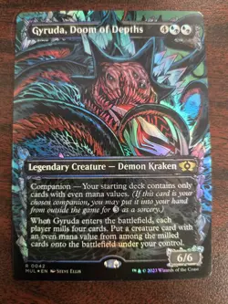 Gyruda, Doom of Depths NM FOIL March of the Machine: Multiverse Legends MTG - Image 1